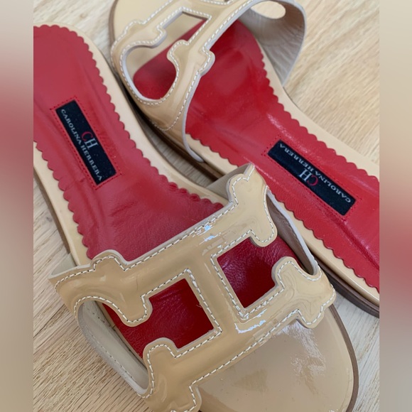Carolina Herrera Slides, size 37 - Picture 2 of 7